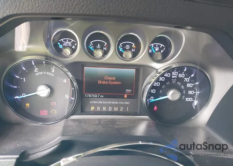 2011 Ford F-250 Lariat from USA, damaged, VIN 1FT7W2BT2BEC46117